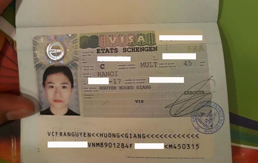 Chúc mừng visa Pháp